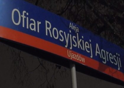Aleja Ofiar Rosyjskiej Agresji w Warszawie