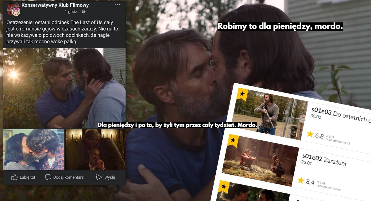 HBO stawia jednak na wojenny marketing "dziel i rządź". Ostatni odcinek The Last of Us to prymitywna próba stworzenia g**noburzy kosztem waszych emocji