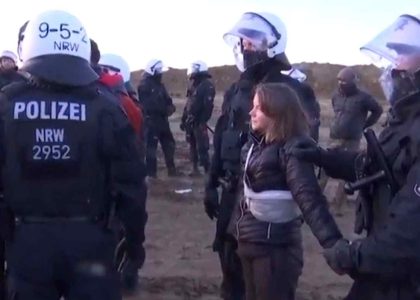 polskaracja.pl: Wyciekło nagranie z zatrzymania Grety Thunberg
