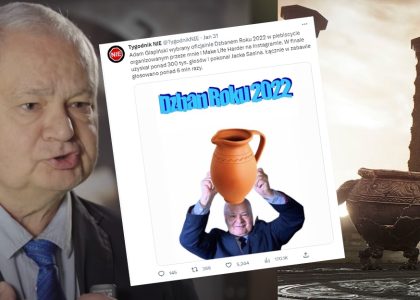 Glapiński dzbanem roku 2022 - polskaracja.pl