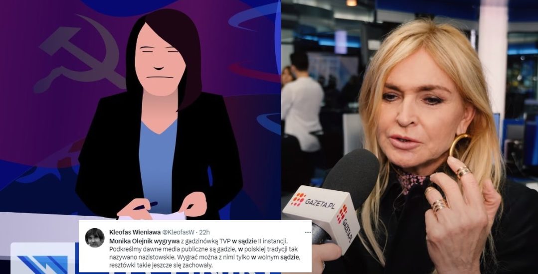 Monika Olejnik wygrywa z TVP - polskaracja.pl