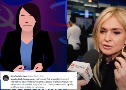 Monika Olejnik wygrywa z TVP - polskaracja.pl