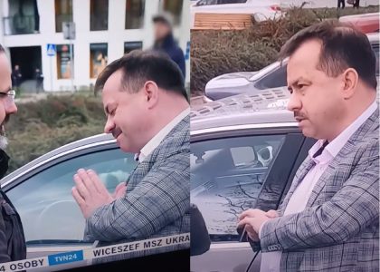 Artur Zawisza jeździ autem bez prawa jazdy polskaracja.pl