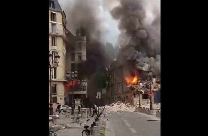 polskaracja.pl: Potężny wybuch gazu w Paryżu